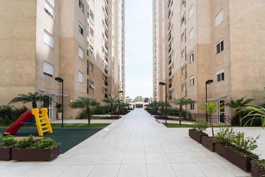 Área comum de apartamento à venda com 2 quartos, 56m² em Planalto, São Bernardo do Campo