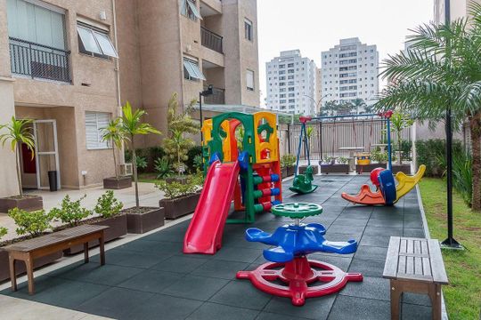 Área comum - Playground de apartamento à venda com 2 quartos, 56m² em Planalto, São Bernardo do Campo