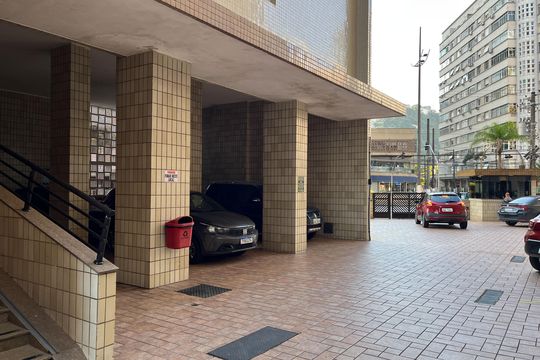 Área comum de apartamento para alugar com 3 quartos, 150m² em José Menino, Santos