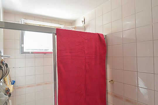 Banheiro de apartamento à venda com 2 quartos, 54m² em Baeta Neves, São Bernardo do Campo