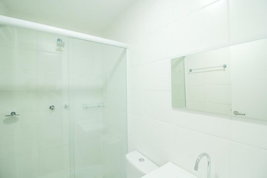 Banheiro de apartamento para alugar com 2 quartos, 42m² em Vila Albertina, São Paulo