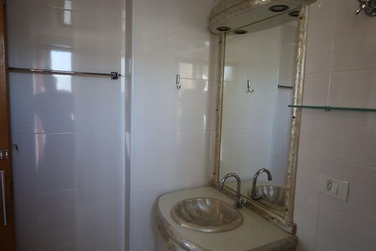 Banheiro da Suíte de apartamento à venda com 3 quartos, 74m² em Vila Sofia, São Paulo