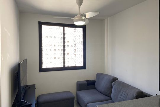 Sala de apartamento para alugar com 1 quarto, 24m² em Butantã, São Paulo