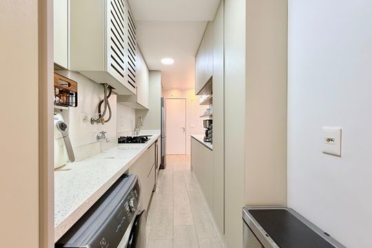 Área de Serviço de apartamento à venda com 2 quartos, 64m² em Jardim Caravelas, São Paulo