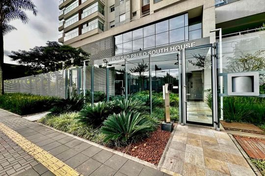 Fachada  de apartamento à venda com 2 quartos, 64m² em Jardim Caravelas, São Paulo