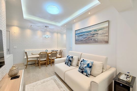 Sala de apartamento à venda com 2 quartos, 64m² em Jardim Caravelas, São Paulo