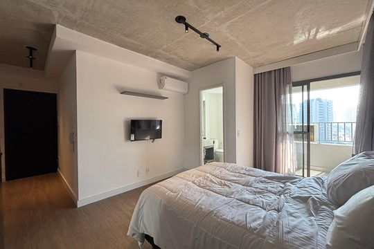 Kitnet/Studio para alugar com 1 quarto, 31m² em Indianópolis, São Paulo