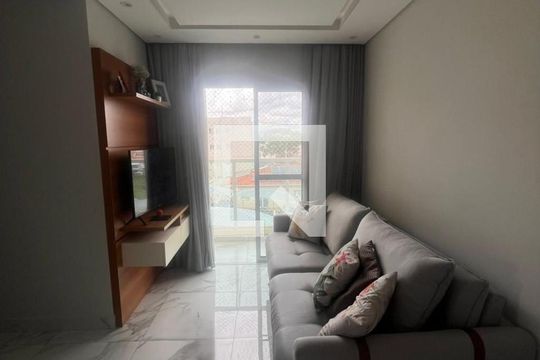 Sala de apartamento à venda com 2 quartos, 47m² em Jardim Novo Maracana, Campinas