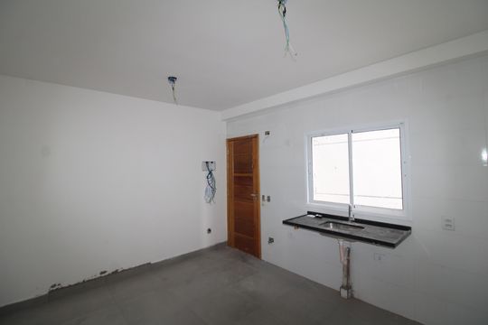 Sala / Cozinha / Área de Serviço de apartamento para alugar com 1 quarto, 40m² em Jardim Primavera, São Paulo