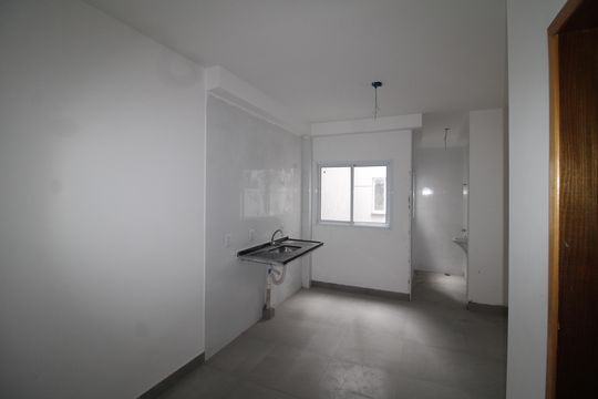 Sala / Cozinha /  Área de Serviço de apartamento para alugar com 2 quartos, 41m² em Jardim Primavera, São Paulo