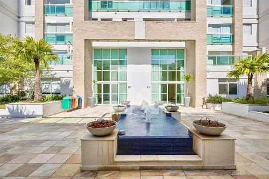 Área comum de apartamento à venda com 1 quarto, 45m² em Santo Amaro, São Paulo