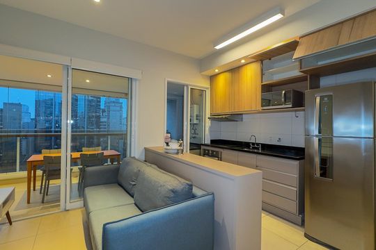 Apartamento para alugar com 1 quarto, 53m² em Vila Olímpia, São Paulo