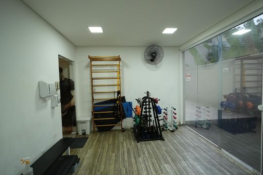 Área comum - Academia de apartamento para alugar com 2 quartos, 63m² em Campestre, Santo André