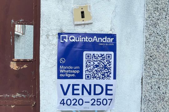 Plaquinha de casa à venda com 3 quartos, 120m² em Andaraí, Rio de Janeiro