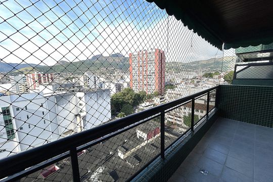 Varanda da Sala de apartamento à venda com 4 quartos, 164m² em Méier, Rio de Janeiro
