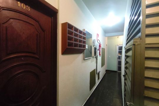 Área externa de apartamento à venda com 2 quartos, 48m² em Heliópolis, Belo Horizonte