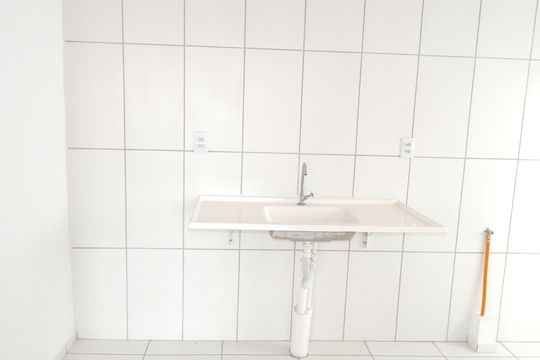Cozinha de apartamento para alugar com 2 quartos, 45m² em Campo Grande, Rio de Janeiro