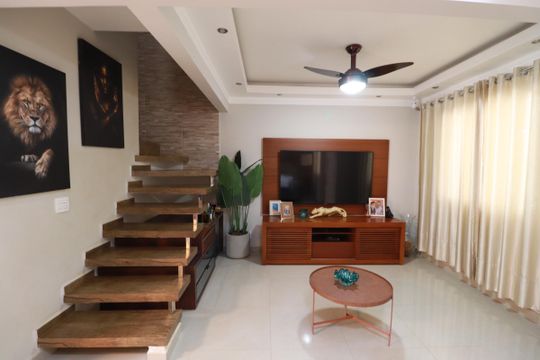Sala de casa para alugar com 3 quartos, 120m² em Bonfim Paulista, Ribeirão Preto