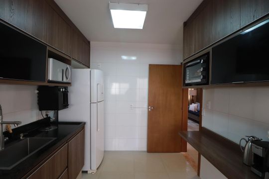 Cozinha  de casa para alugar com 3 quartos, 120m² em Bonfim Paulista, Ribeirão Preto