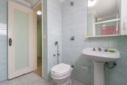 Banheiro de apartamento para alugar com 2 quartos, 74m² em Mooca, São Paulo