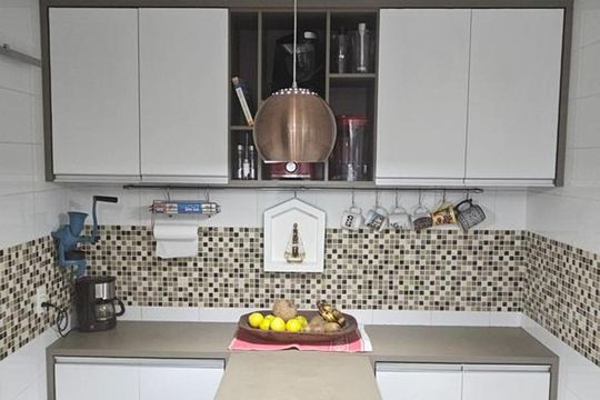 Cozinha de apartamento à venda com 3 quartos, 136m² em Jardim Arpoador, São Paulo