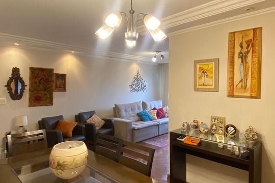 Sala de apartamento à venda com 3 quartos, 76m² em Cidade das Flores, Osasco