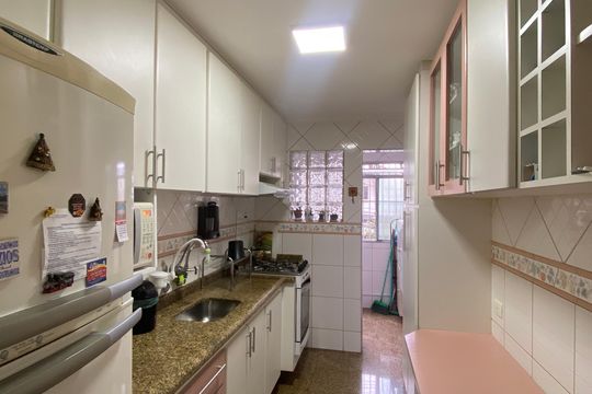 Cozinha de apartamento à venda com 3 quartos, 76m² em Cidade das Flores, Osasco