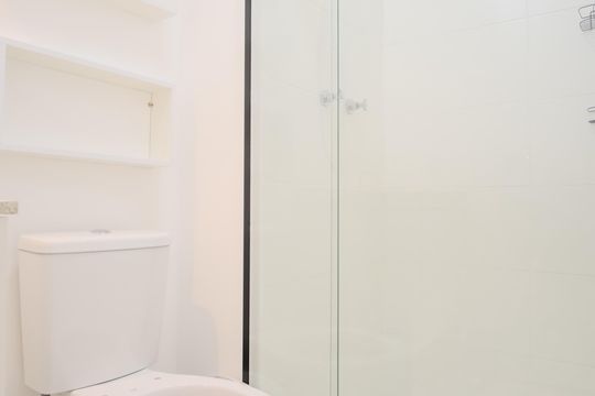 Banheiro da Suíte de apartamento para alugar com 1 quarto, 27m² em Vila Aricanduva, São Paulo