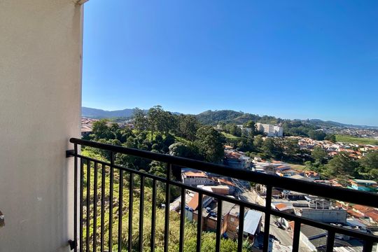 Varanda da Sala de apartamento para alugar com 3 quartos, 57m² em Jardim Las Vegas, Guarulhos