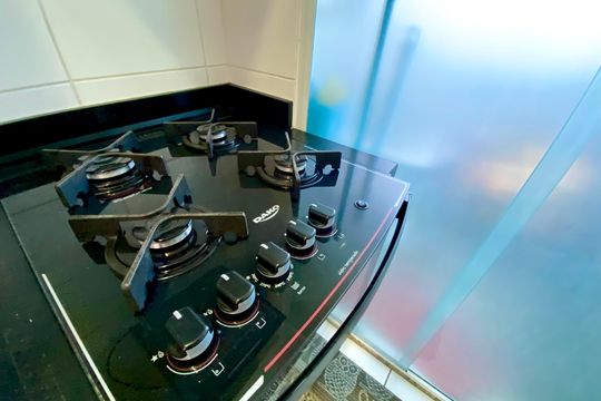 Cozinha de apartamento para alugar com 3 quartos, 57m² em Jardim Las Vegas, Guarulhos