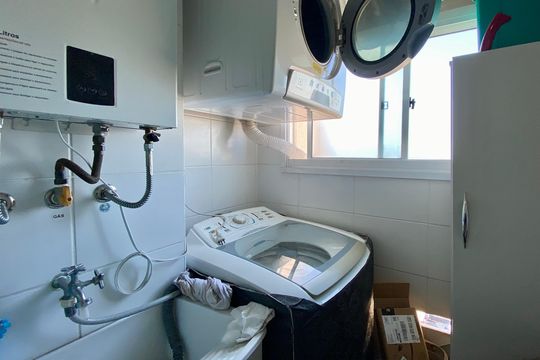 Área de Serviço de apartamento para alugar com 3 quartos, 57m² em Jardim Las Vegas, Guarulhos