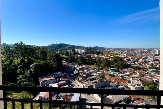 Vista da Varanda de apartamento para alugar com 3 quartos, 57m² em Jardim Las Vegas, Guarulhos