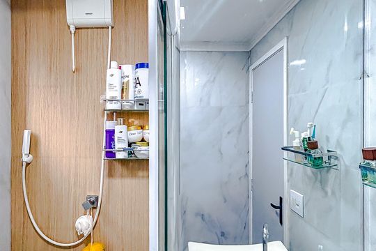 Banheiro de apartamento à venda com 2 quartos, 50m² em Vila Carrão, São Paulo