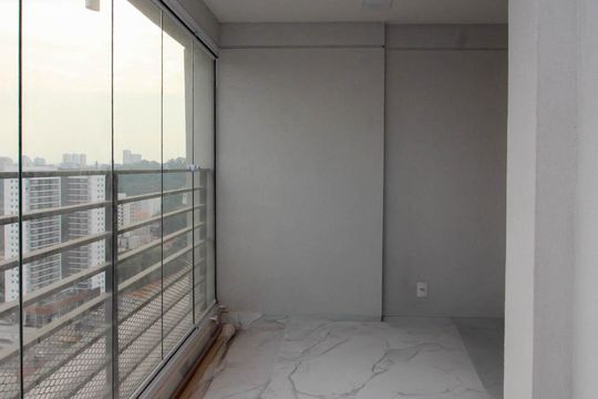 Varanda da Sala de apartamento para alugar com 2 quartos, 59m² em Vila Progredior, São Paulo