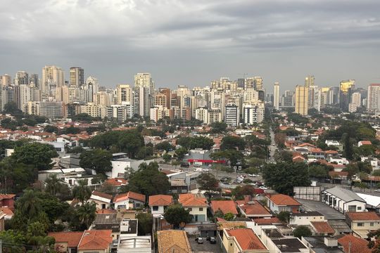 Vista de kitnet/studio para alugar com 1 quarto, 25m² em Vila Olímpia, São Paulo