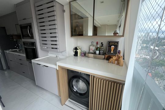 Área de Serviço de apartamento à venda com 2 quartos, 55m² em Jardim Sao Paulo(zona Norte), São Paulo