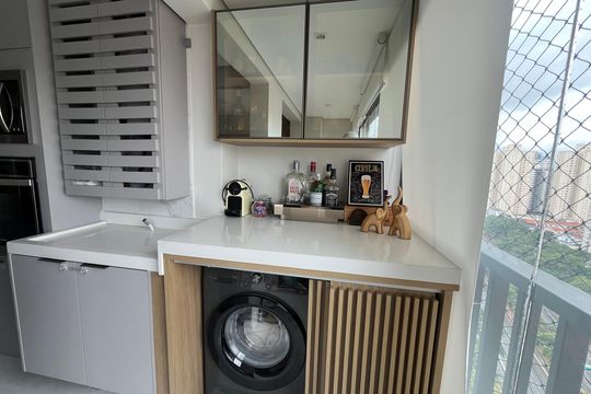 Área de Serviço de apartamento à venda com 2 quartos, 55m² em Jardim Sao Paulo(zona Norte), São Paulo