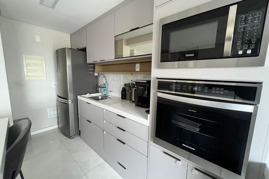 Cozinha de apartamento à venda com 2 quartos, 55m² em Jardim Sao Paulo(zona Norte), São Paulo
