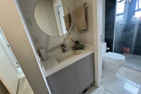 Banheiro de apartamento à venda com 2 quartos, 55m² em Jardim Sao Paulo(zona Norte), São Paulo