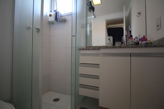Banheiro 1 de apartamento para alugar com 3 quartos, 70m² em Morumbi, São Paulo