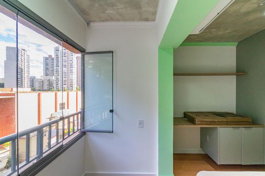 Varanda de apartamento para alugar com 1 quarto, 25m² em Vila Mascote, São Paulo