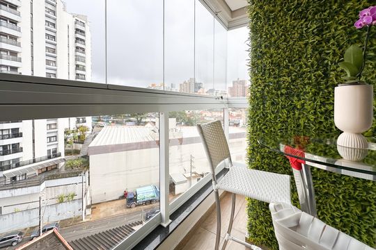 Sacada de apartamento à venda com 2 quartos, 52m² em Santa Terezinha, São Bernardo do Campo