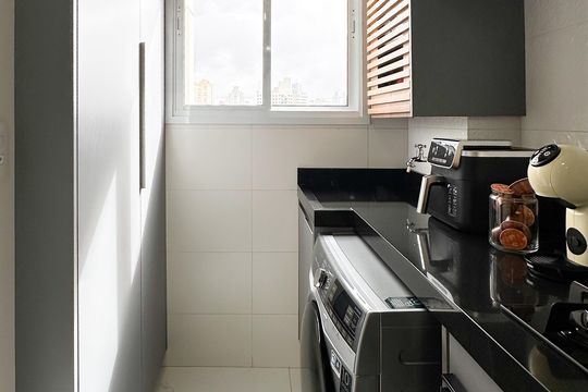 Área de Serviço de apartamento à venda com 2 quartos, 52m² em Santa Terezinha, São Bernardo do Campo