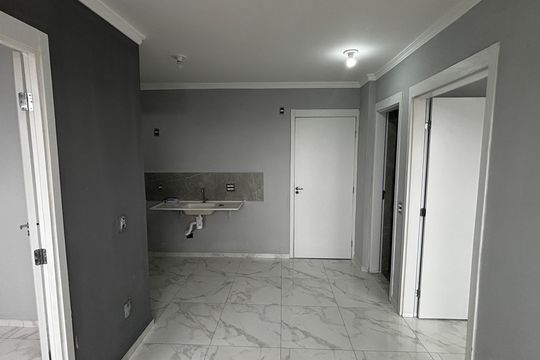Sala de apartamento à venda com 2 quartos, 32m² em Parque Erasmo Assunção, Santo André