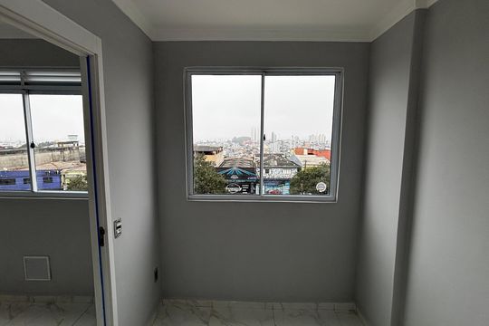 Quarto 2 de apartamento à venda com 2 quartos, 32m² em Parque Erasmo Assunção, Santo André