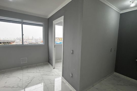 Sala de apartamento à venda com 2 quartos, 32m² em Parque Erasmo Assunção, Santo André