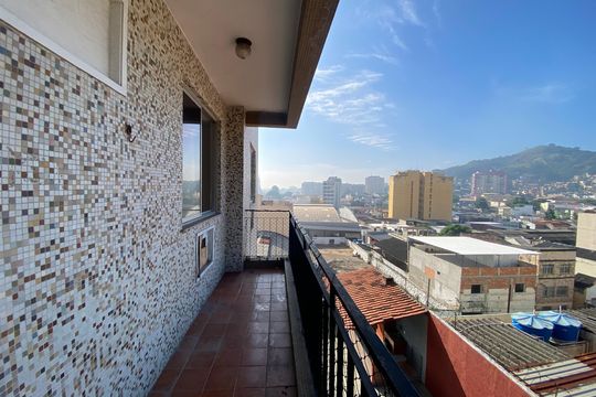 Varanda de apartamento à venda com 3 quartos, 73m² em Engenho Novo, Rio de Janeiro