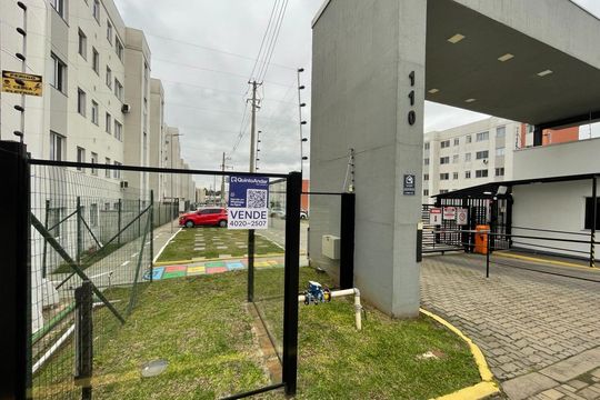 Placa instalada em 20/06/2026 com o código XETH-133 de apartamento à venda com 2 quartos, 45m² em Feitoria, São Leopoldo