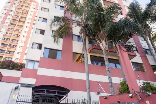 Fachada de apartamento à venda com 3 quartos, 77m² em Vila Campo Grande, São Paulo