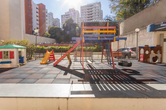Área comum - Playground de apartamento à venda com 3 quartos, 77m² em Vila Campo Grande, São Paulo